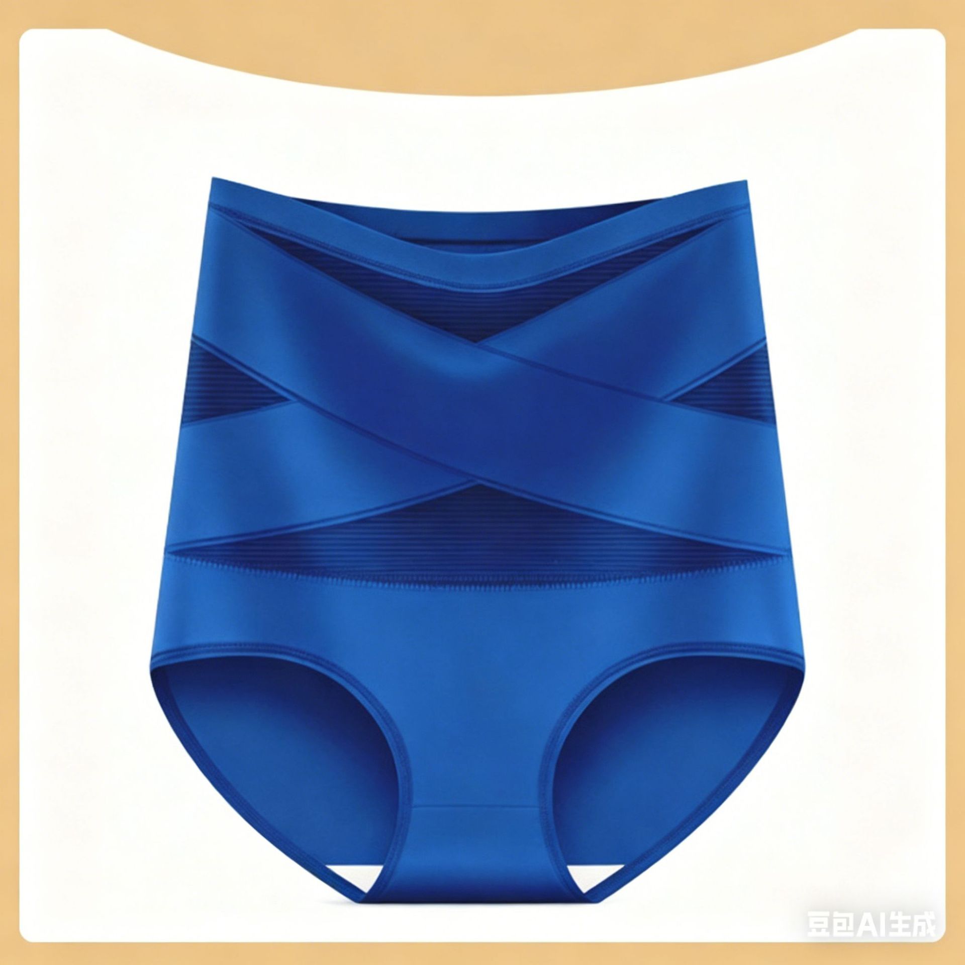 High Waisted Body Shaping Pants, Restrained Waist And Hip Lifting Underwear, Crossed Bandage And Abdominal Compression Pants