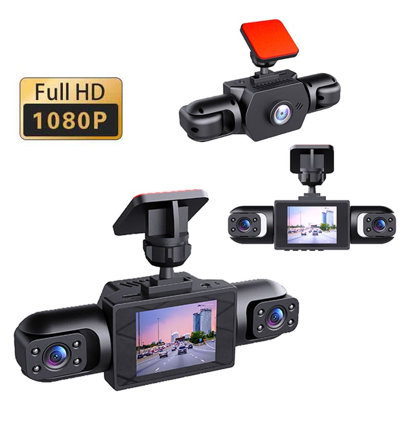 2-inch Four-lens Dash Cam