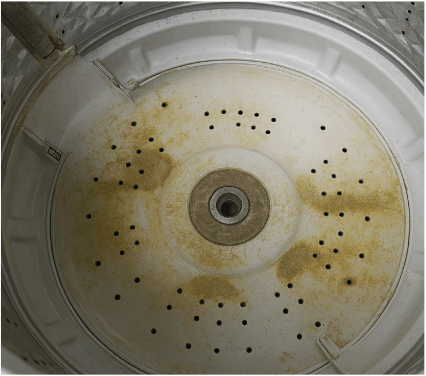 Detergent Residue Before