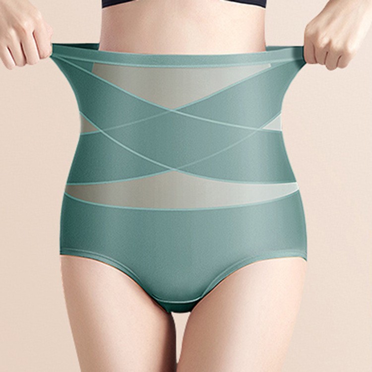 High Waisted Body Shaping Pants, Restrained Waist And Hip Lifting Underwear, Crossed Bandage And Abdominal Compression Pants