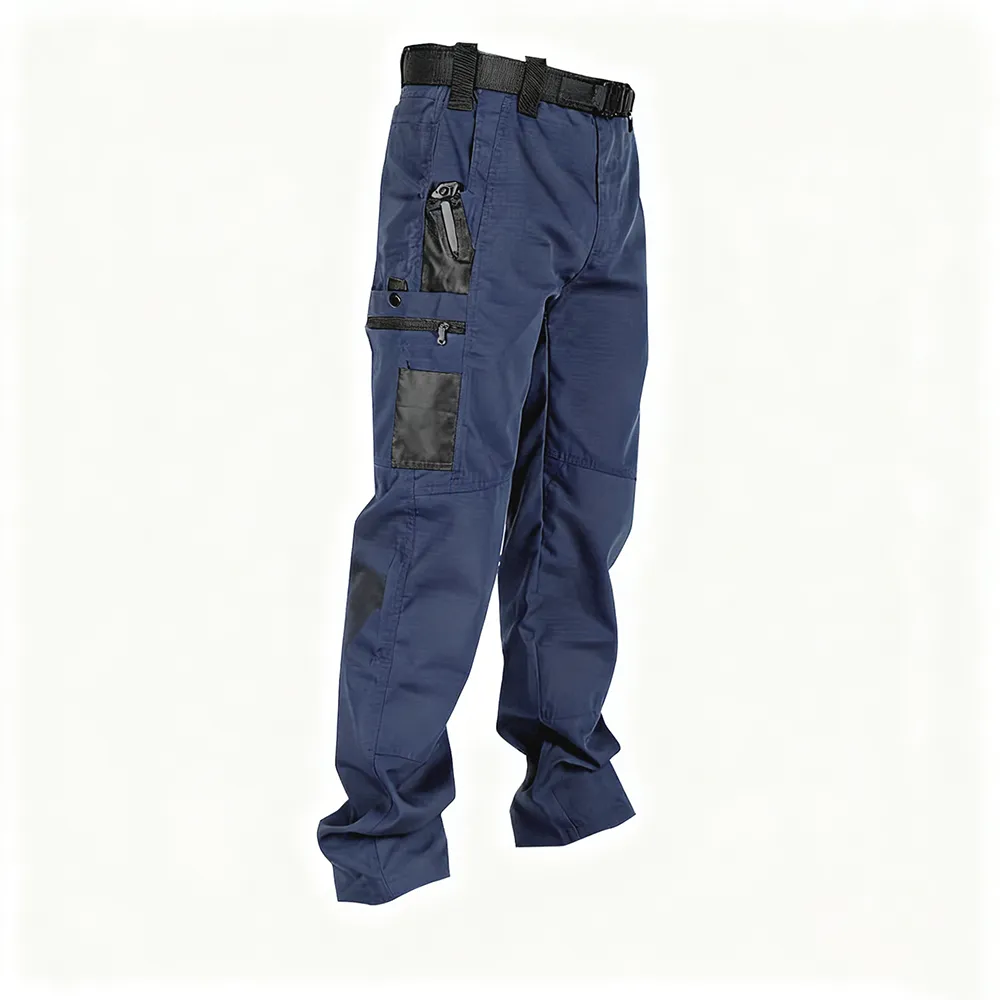 Men's Solid Color Tactical Work Pants