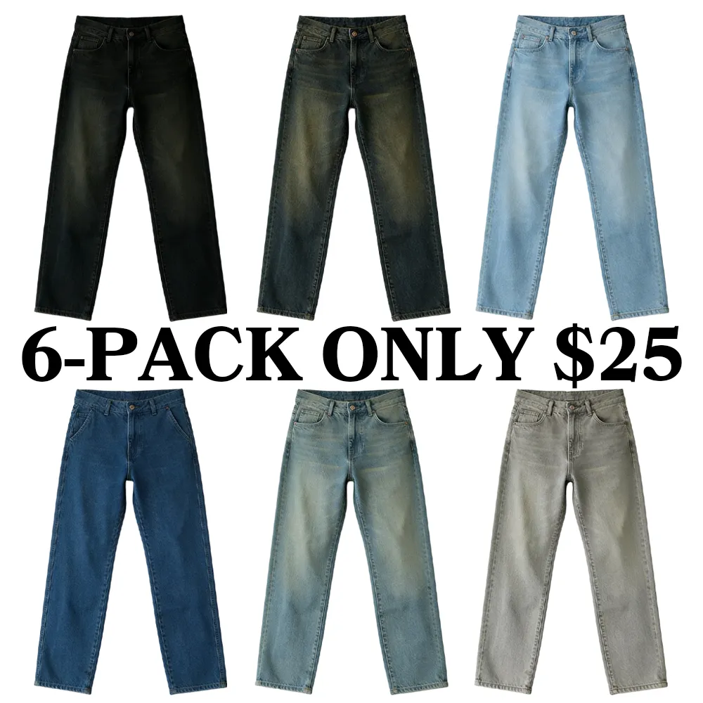 Men's Dylan Baggy Jeans – Baggy Fit 100% Cotton