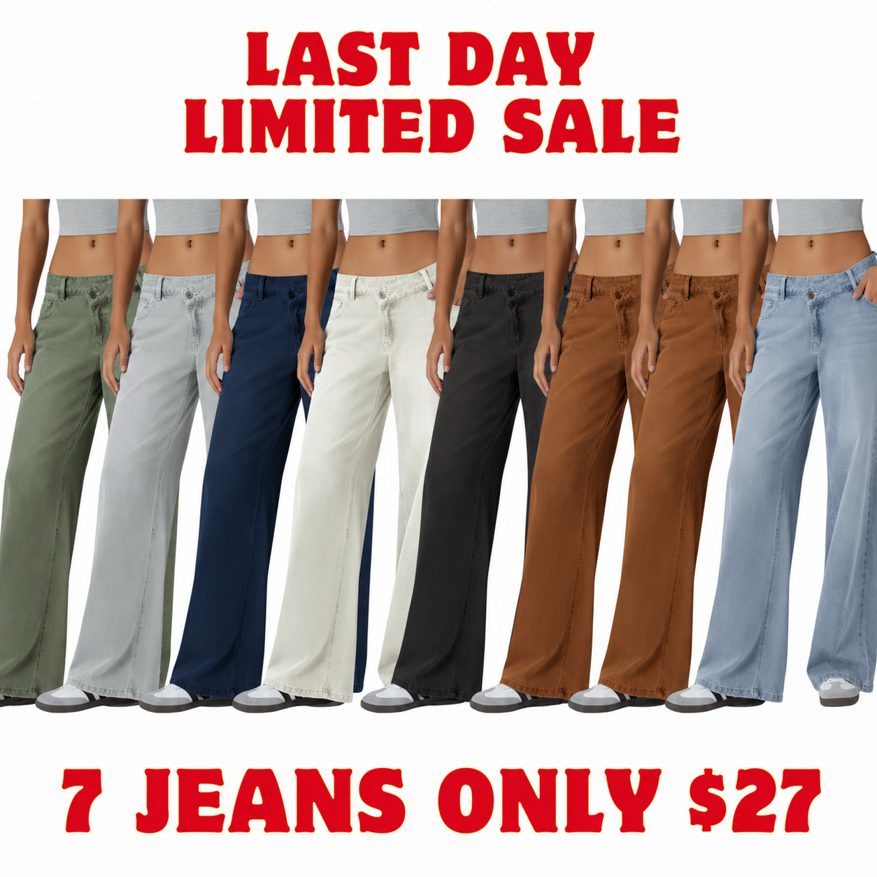 Holy Grail Tummy Control Bootcut Jeans (Buy 2 Free Shipping)
