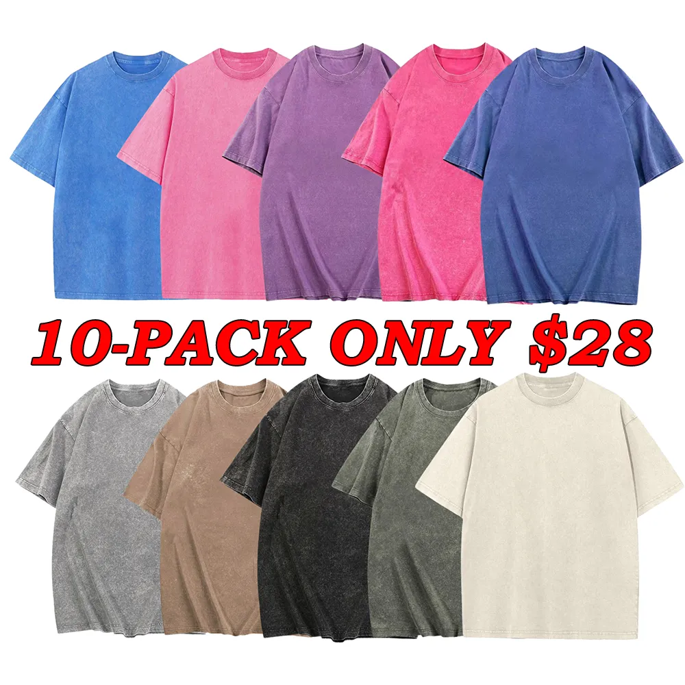 Acid Wash Unisex Oversized Cotton Comfort Tee