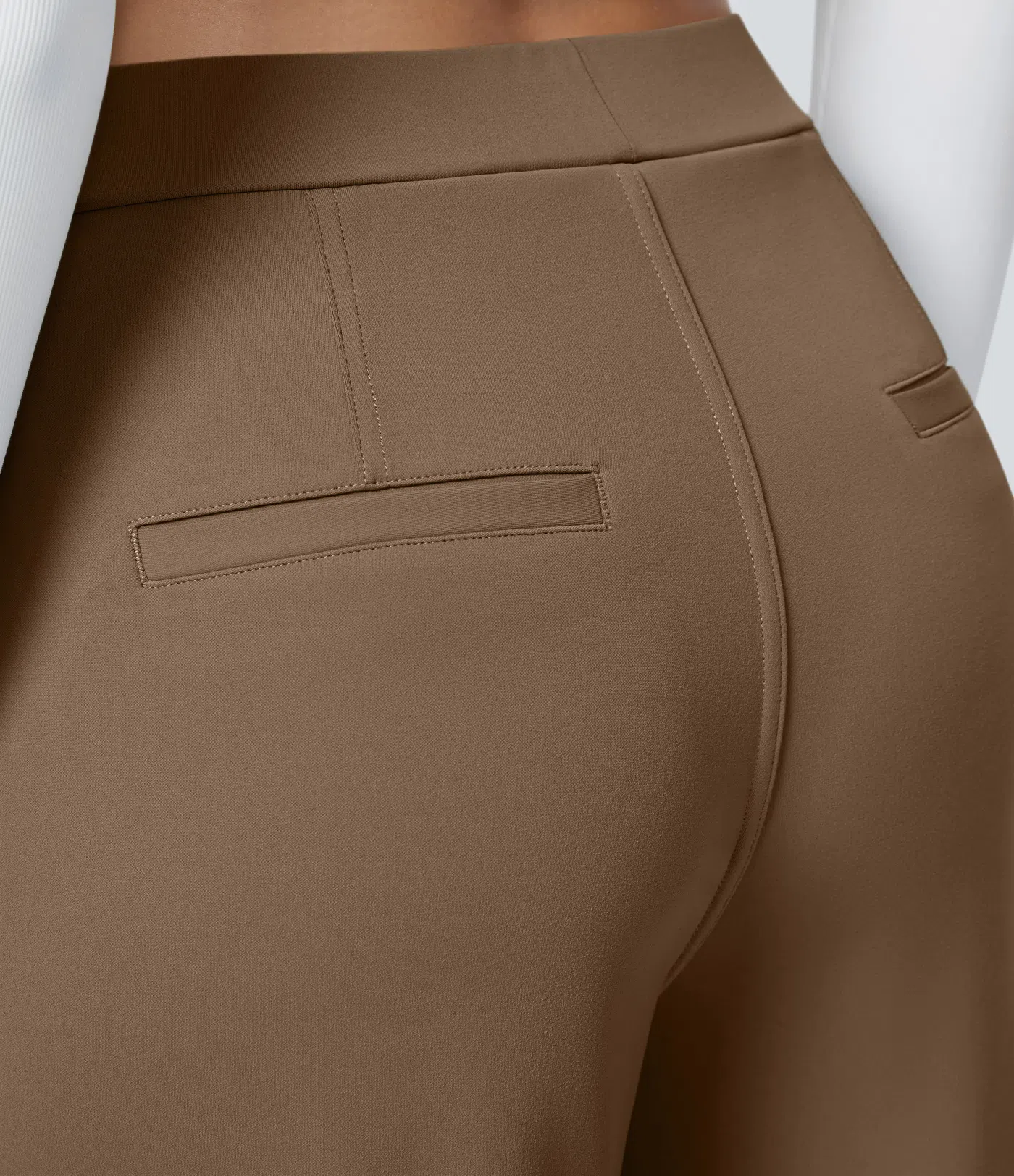 ⏰Big Spring Sale!High Waisted Side Pocket Straight Leg Work Pants