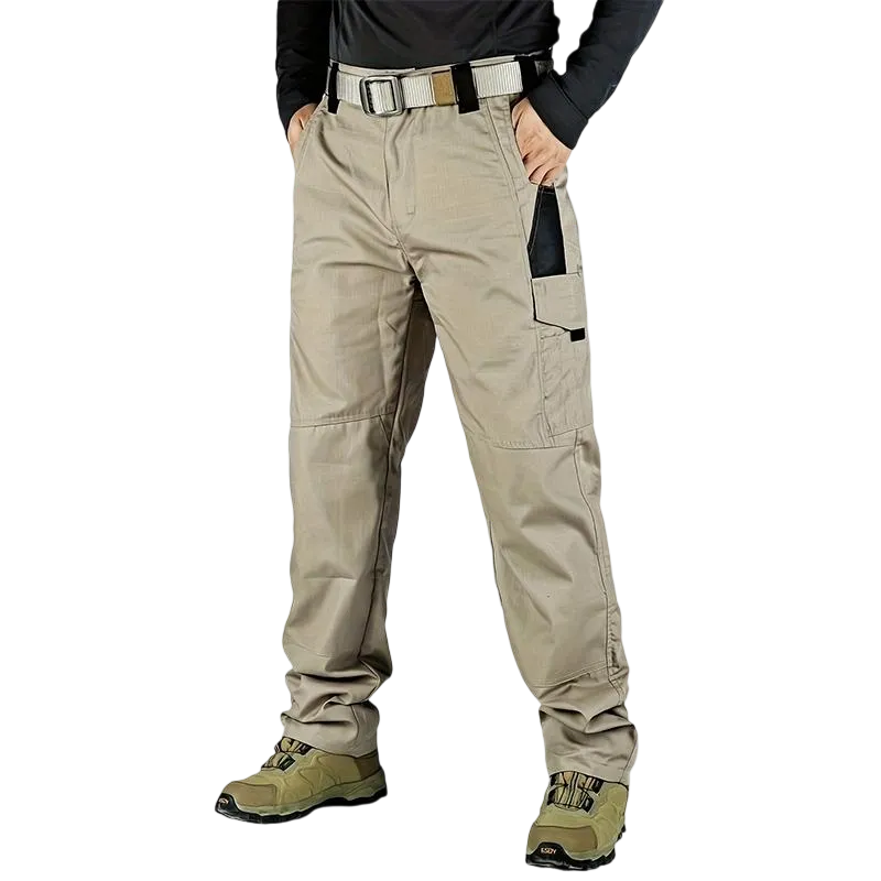 Men's Solid Color Tactical Work Pants
