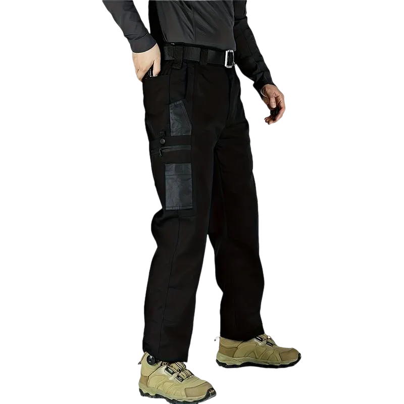 Men's Solid Color Tactical Work Pants