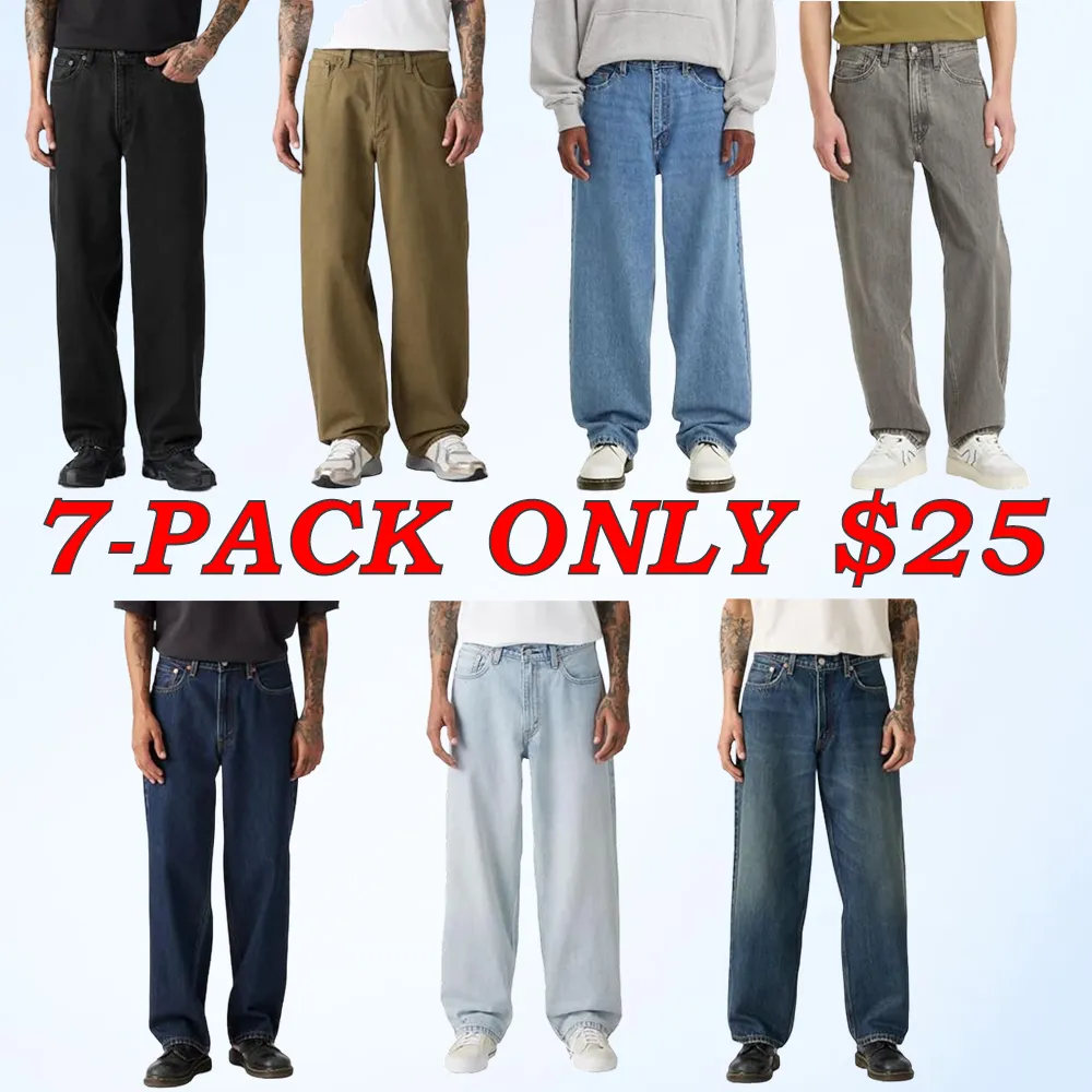 Men's Cotton & Dylan Baggy Jeans