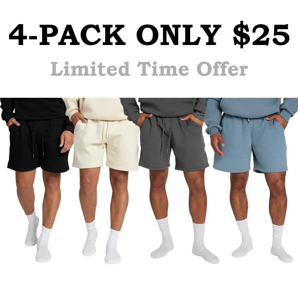 Men's Basic Fleece Quality And Comfort Short