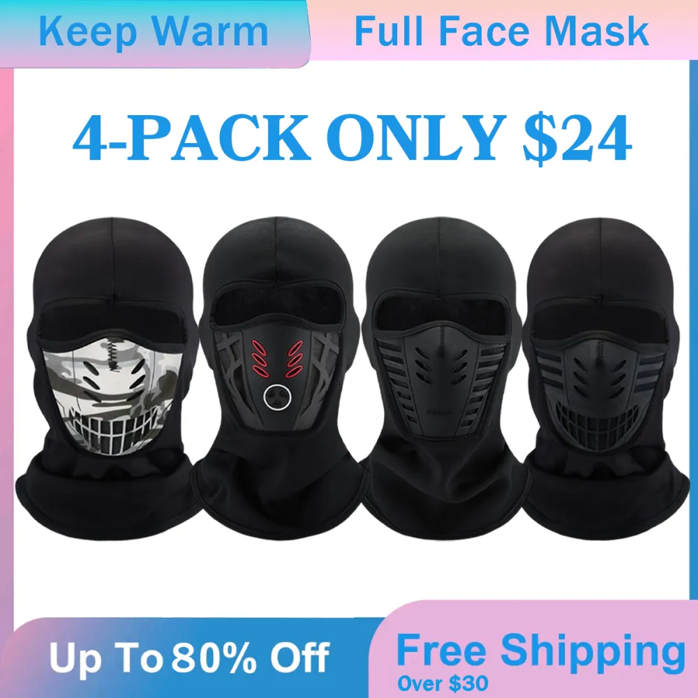 Winter Rider Warm Anti-Haze Balaclava Full Face Mask