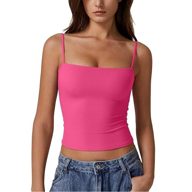 ⚡FINAL SALE⚡-Women's Double-Layer Basic Tank Top