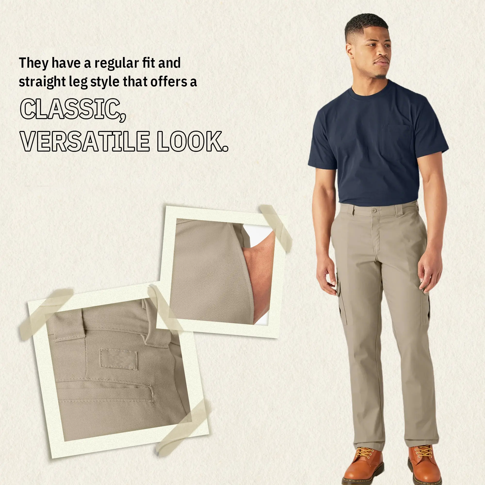 Men's FLEX Regular Fit Cargo Pants
