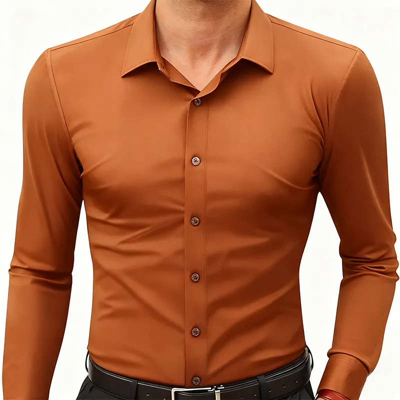 Men’s Long-Sleeve Stretch Shirt