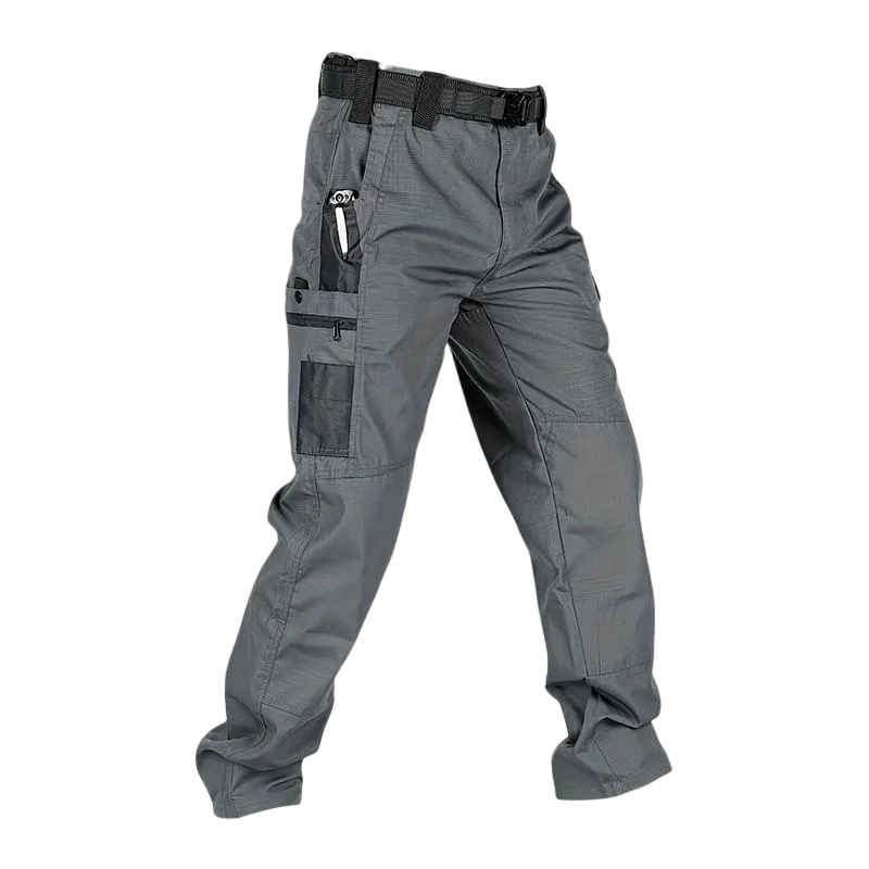 Men's Solid Color Tactical Work Pants