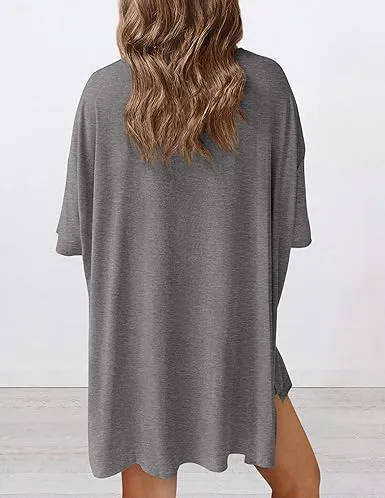 🔥Women's Casual Loose-fitting Two-Piece Set (Crew Neck/V-Neck) 🔥 10-Piece Set - Includes All Colors, Only $24