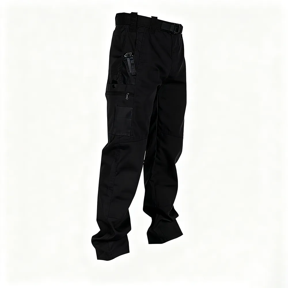 Men's Solid Color Tactical Work Pants