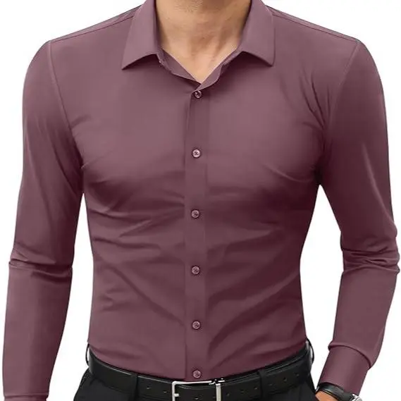 Men’s Long-Sleeve Stretch Shirt