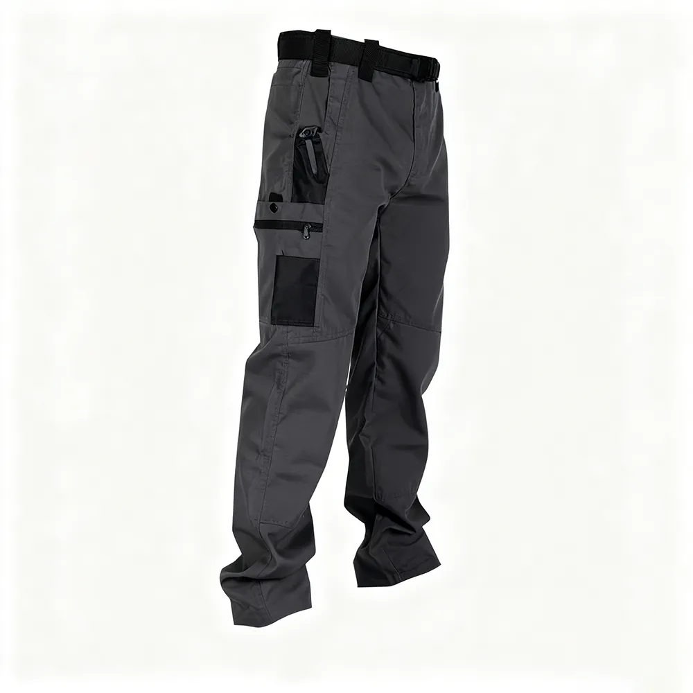 Men's Solid Color Tactical Work Pants