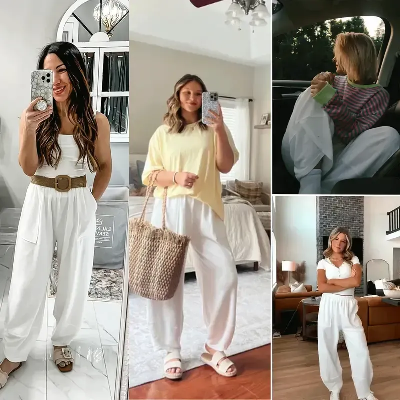 Women's Baggy Wide Leg Pants
