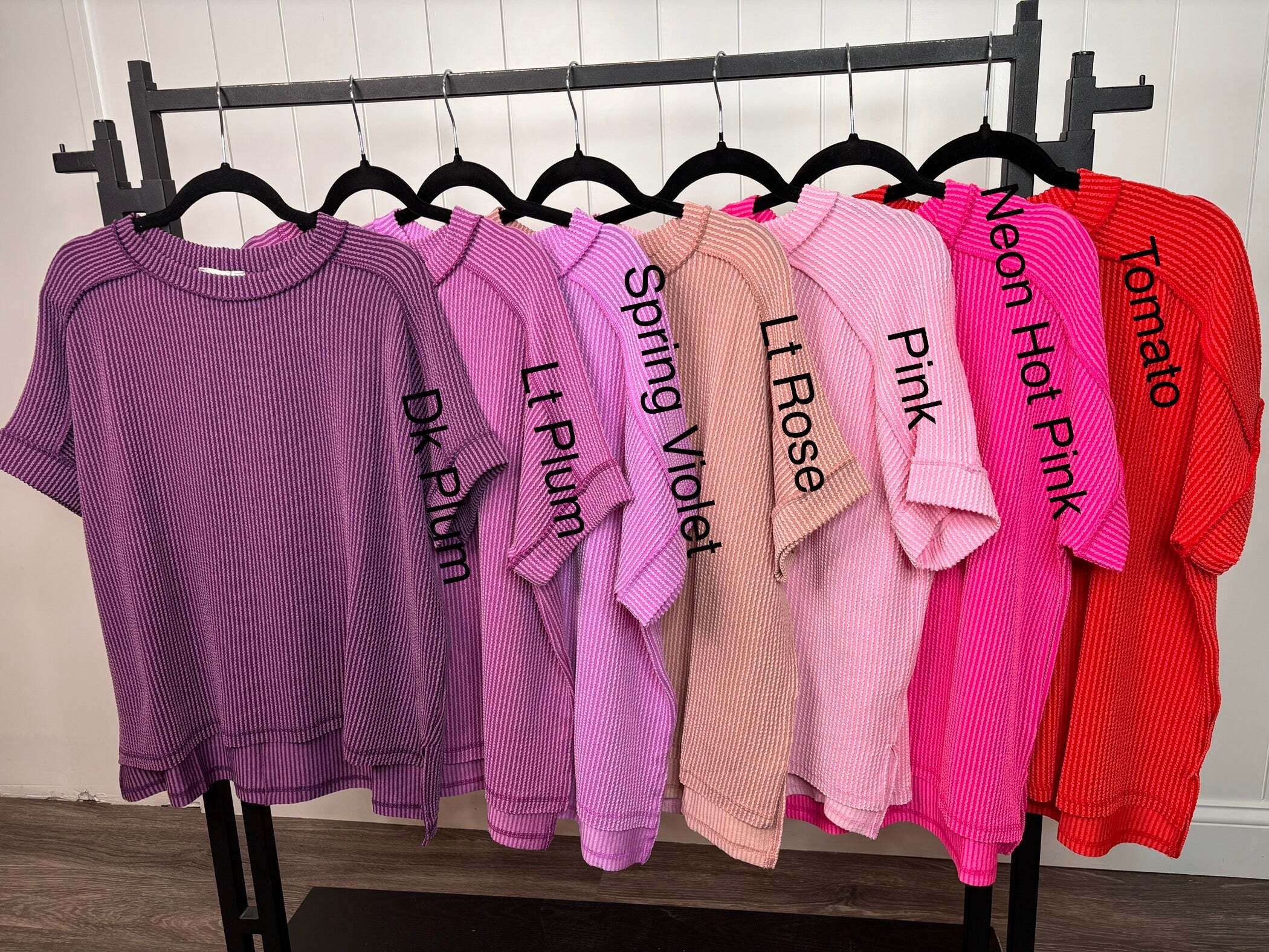 ⏰Hot Sale-2025 Tops Short Sleeve T-Shirts Cute Round Neck T-Shirts Shirts (Multiple Colors)