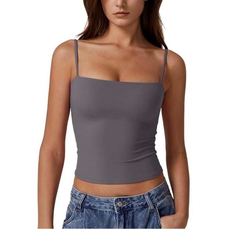 ⚡FINAL SALE⚡-Women's Double-Layer Basic Tank Top