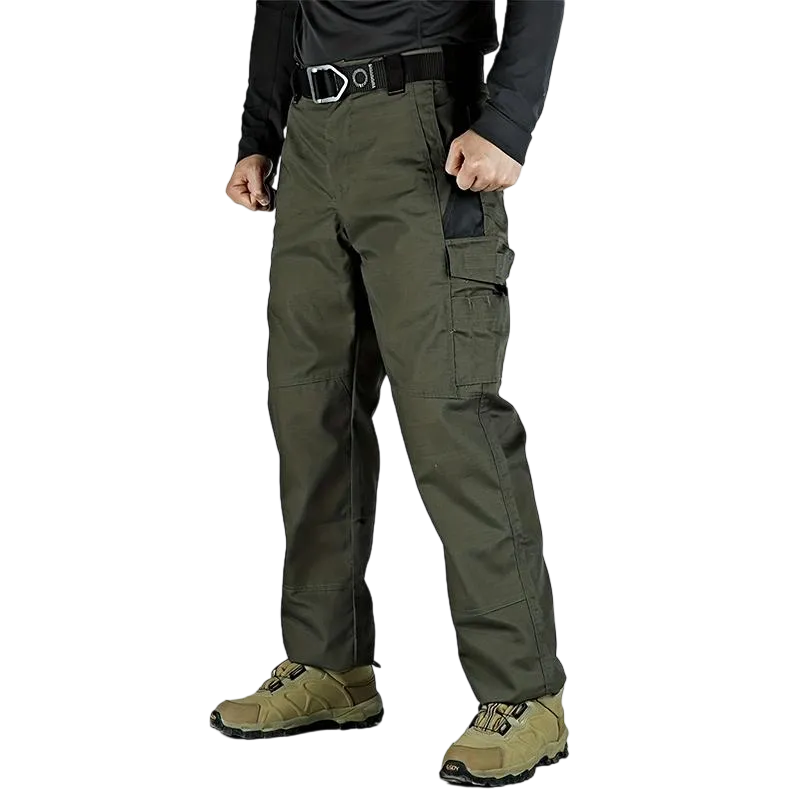 Men's Solid Color Tactical Work Pants