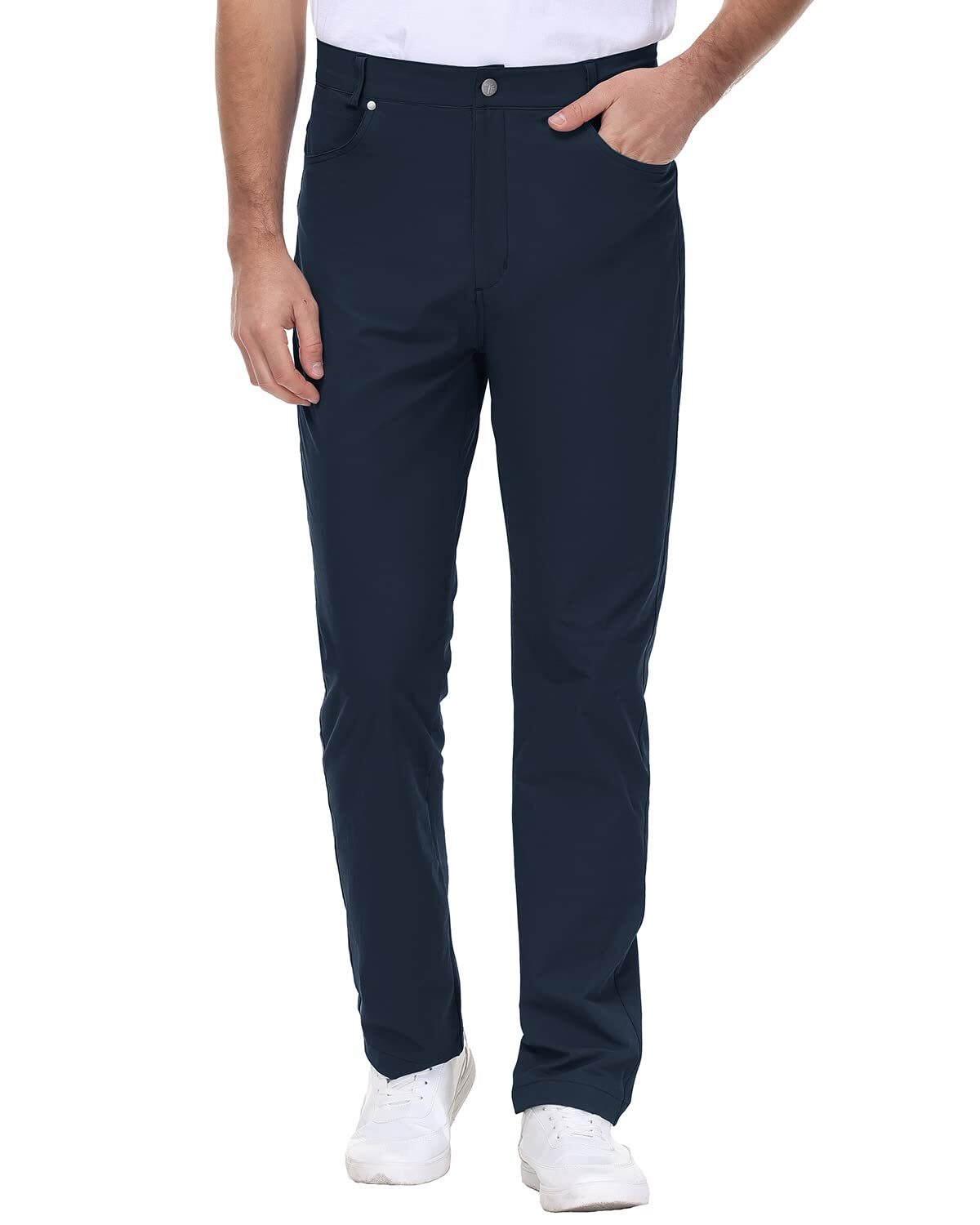 🔥PROMOTION LAST DAY🔥Men's Stretch Golf Pants Lightweight Quick Dry Work Casual Dress Pants 6 Pack