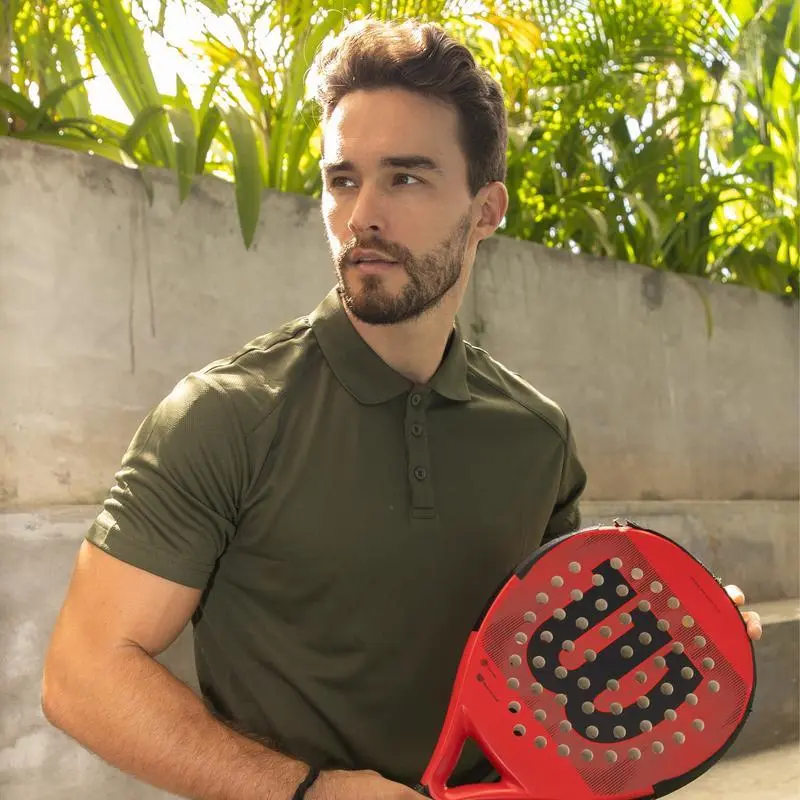 Mens Quick Dry Polo Shirts – Moisture Wicking Workout Tops
