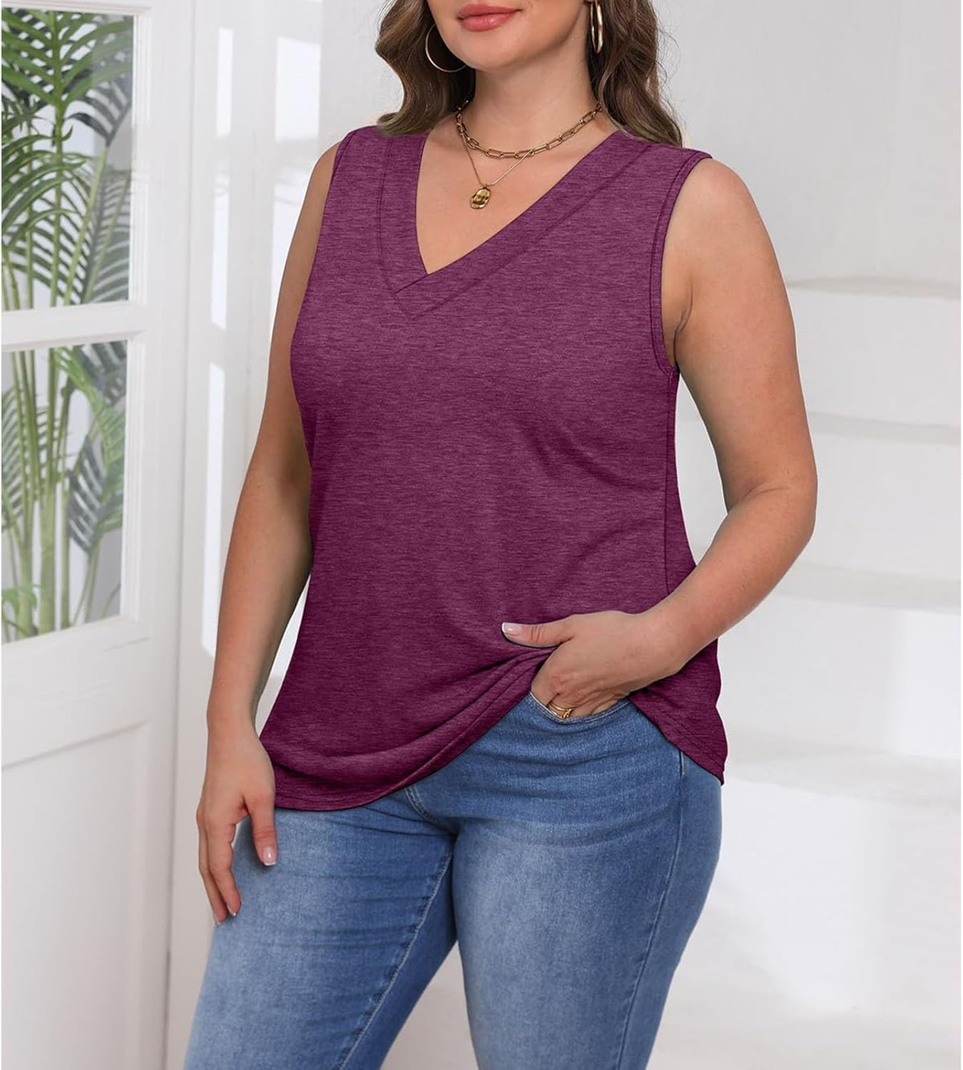 Women's summer t-shirts size 14 short t-shirts wide fit women's short t-shirts bohotops style solid color