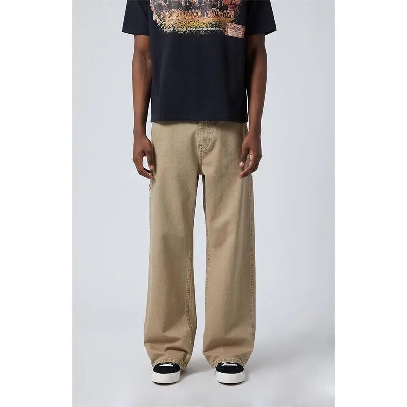 Men's Cotton Baggy Cargo Jeans