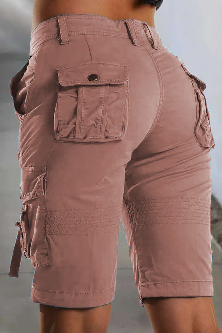 ⚡LIMITED SALE-Flap Pocket Design Bermuda Cargo Shorts