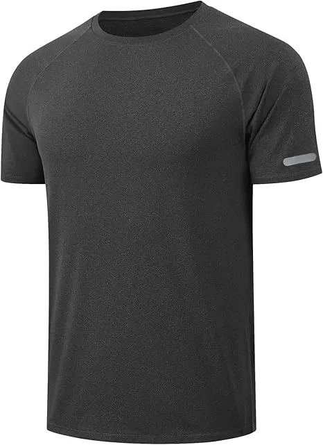Men's Reflective Breathable Gym Quick Tee
