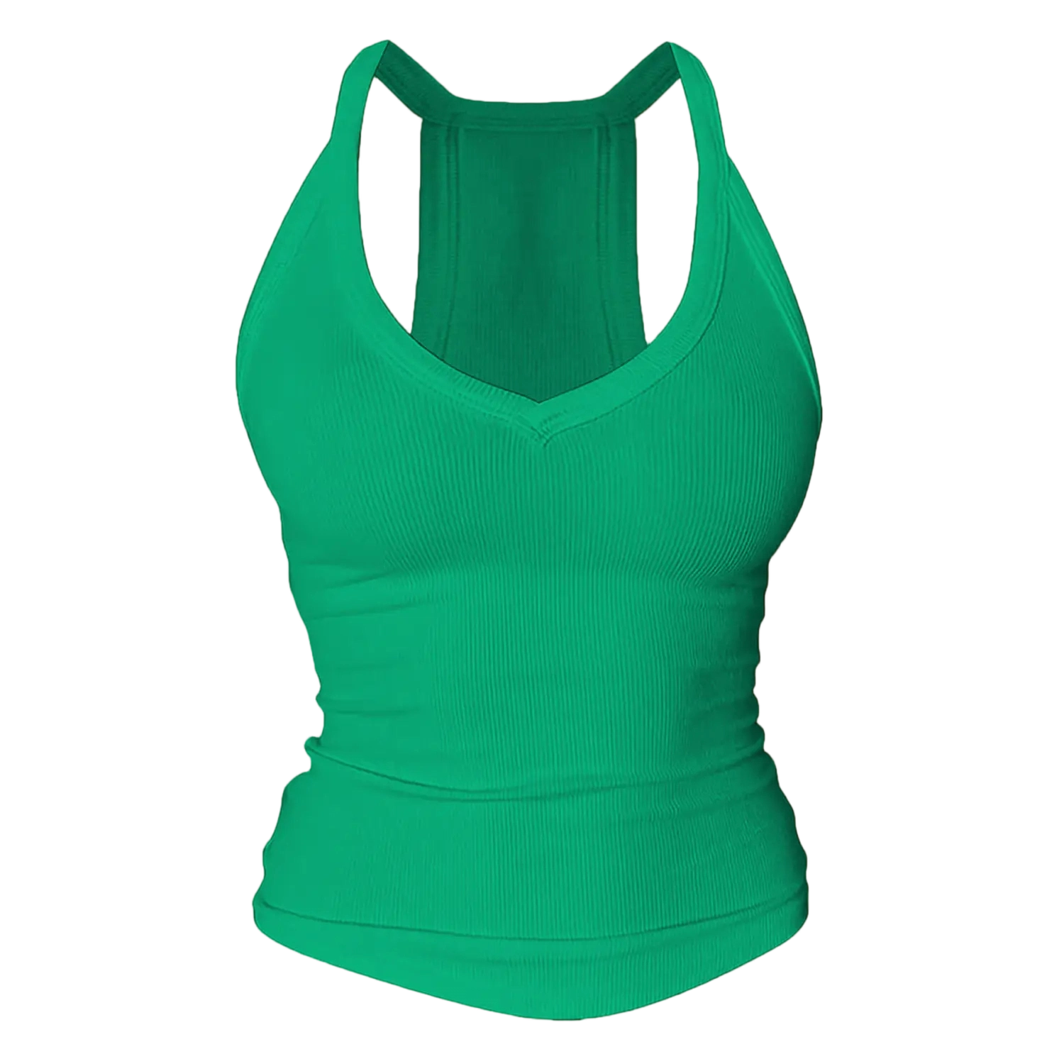 ⚡FINAL SALE⚡ Women’s Built-In Bra Backless Ribbed Tank Top