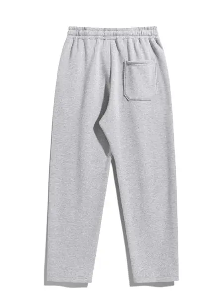 Men's Regular Fit Solid Drawstring Waist Sweatpants