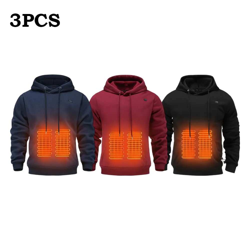 Men's Smart Heated Hoodie (Equipped with a Charging Battery)