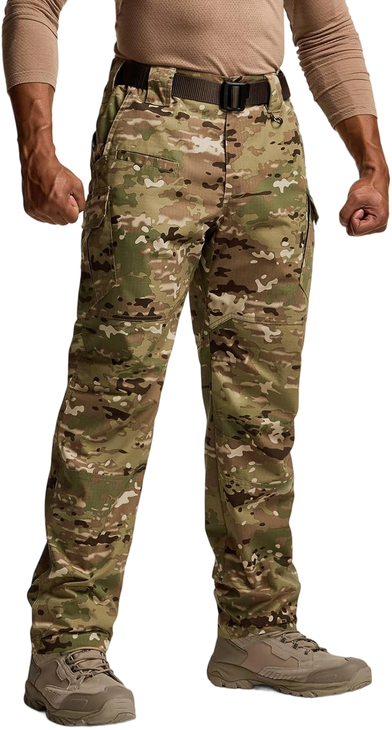 [8-PACK/8-COLOR]Men's Tactical Work Pants 9 Pockets Ripstop