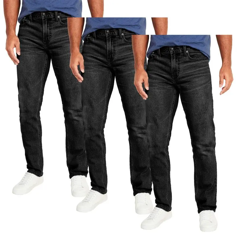 Men's 6-Pack Flex Stretch Slim Straight Jeans