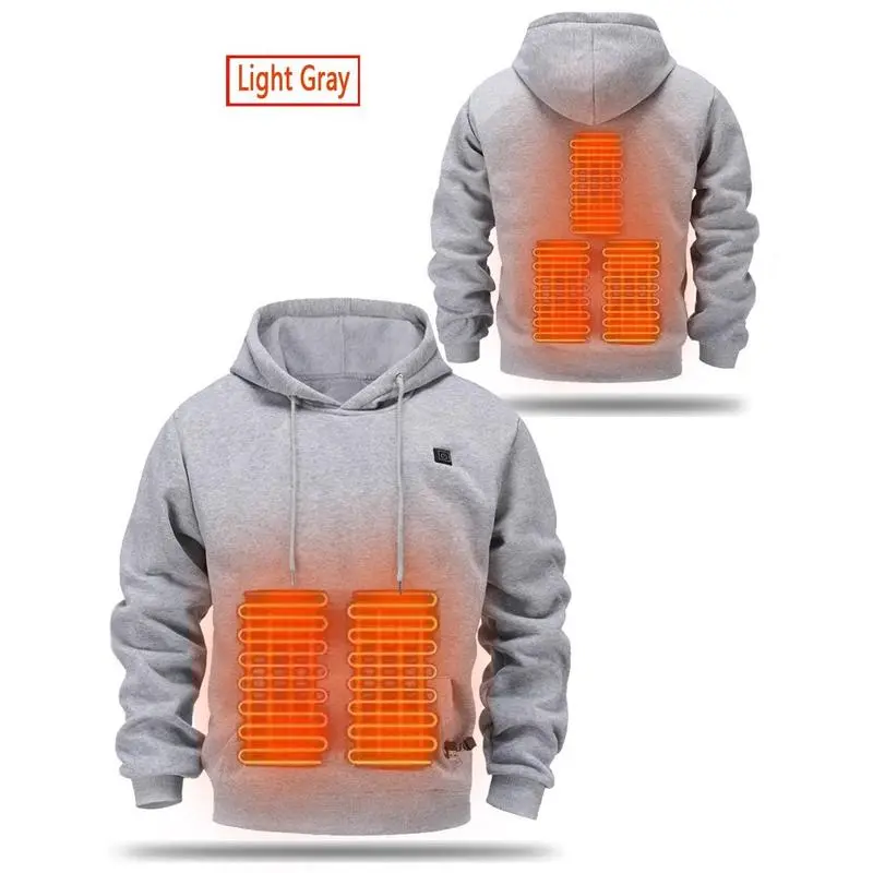 Men's Smart Heated Hoodie (Equipped with a Charging Battery)