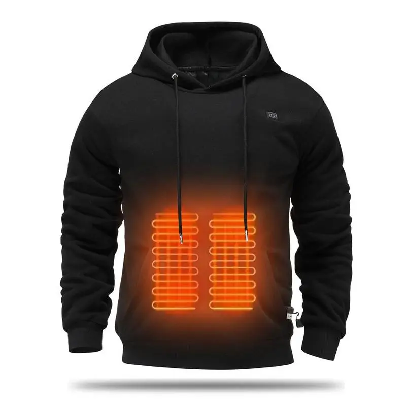 Men's Smart Heated Hoodie (Equipped with a Charging Battery)
