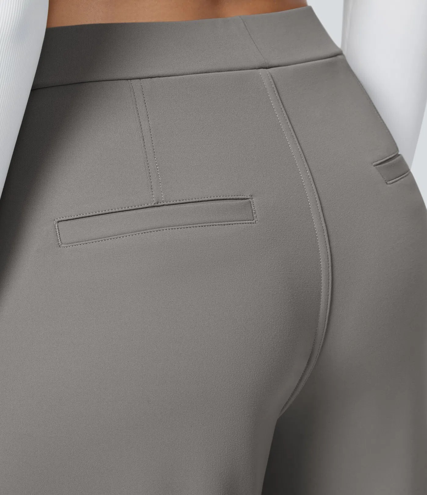 ⏰Big Spring Sale!High Waisted Side Pocket Straight Leg Work Pants