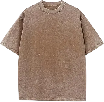 Men's Acid Wash Cotton T-Shirts