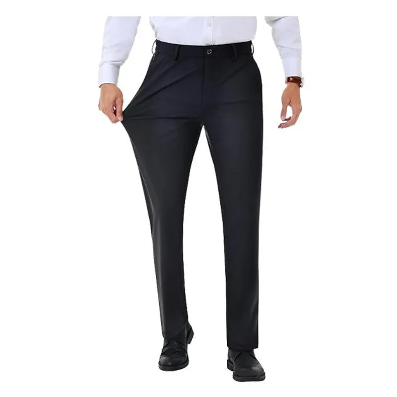 Men's Stretch Dress Pants No Iron Golf Pants Expandable