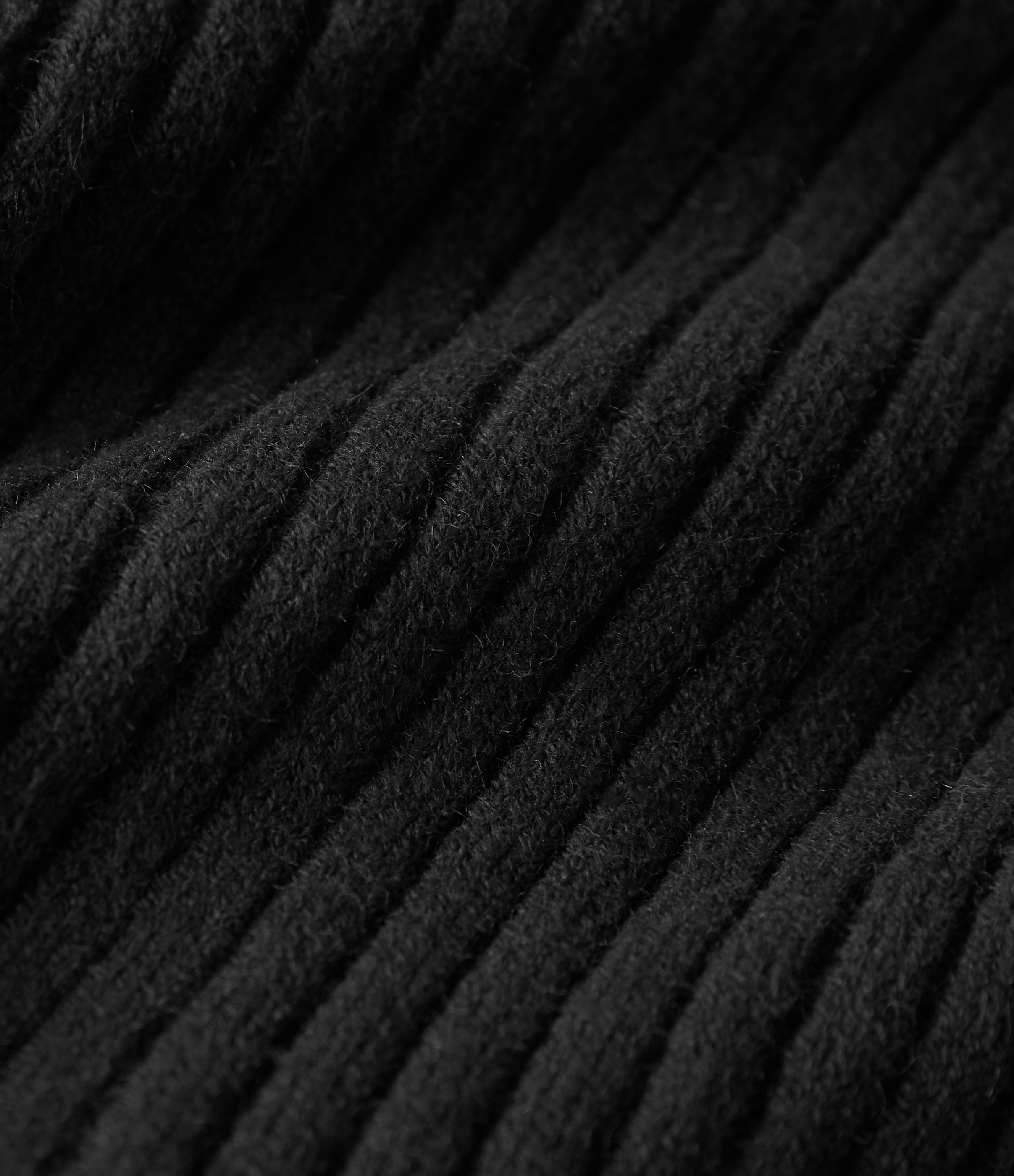 Ribbed Knit Round Neck Long Sleeve Casual Cardigan