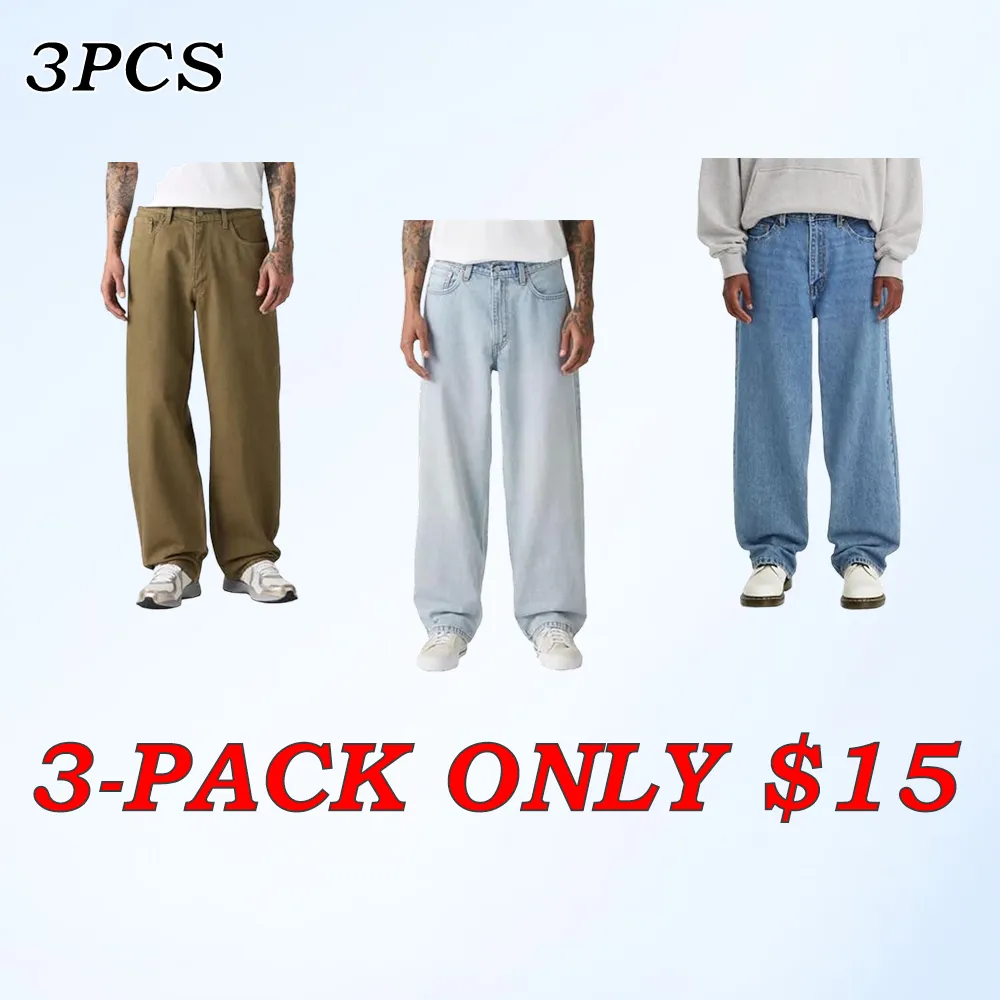 Men's Cotton & Dylan Baggy Jeans