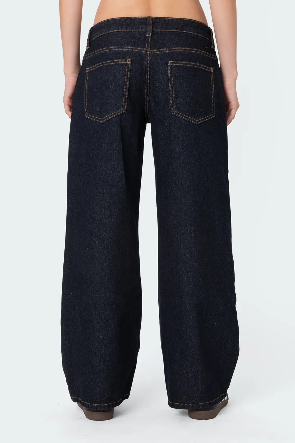 ⚡Last day only $29.9🔥 Raelynn Washed Low Rise Baggy Jeans