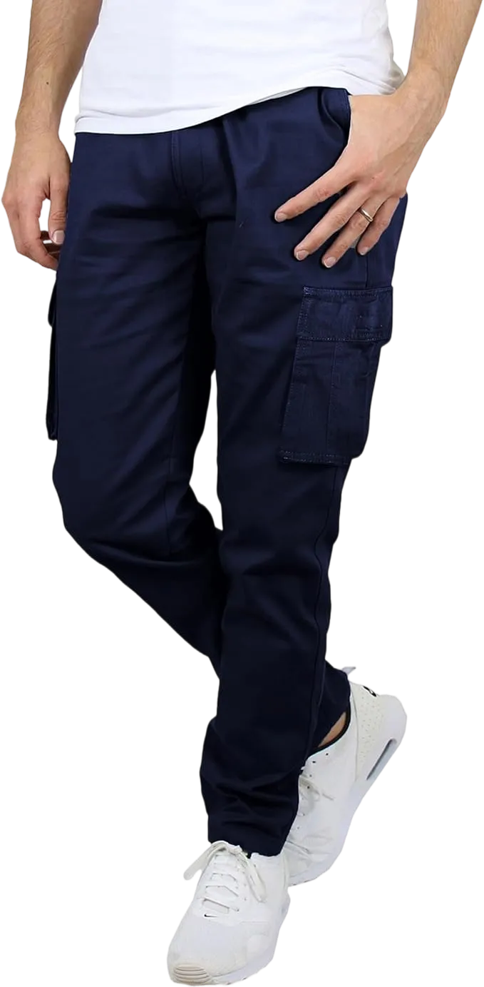 Men's Flex Stretch Cotton Cargo Pants