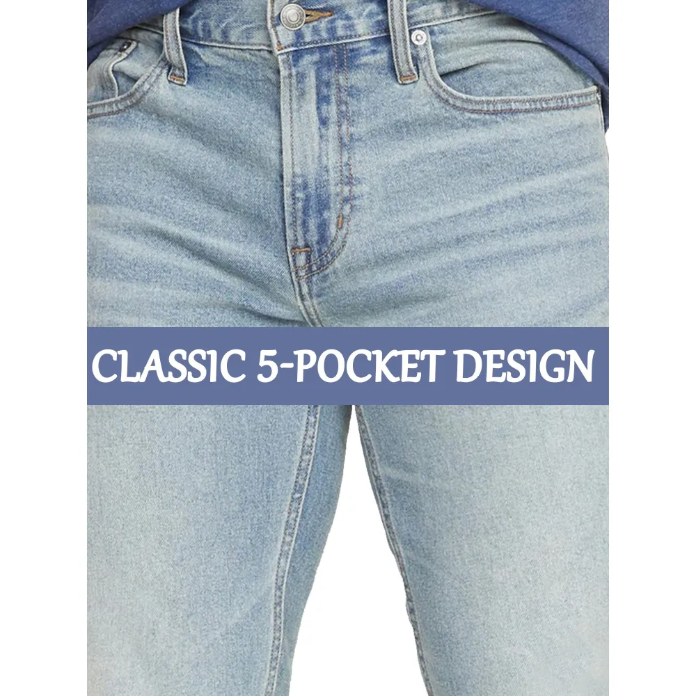 Men's 6-Pack Flex Stretch Slim Straight Jeans