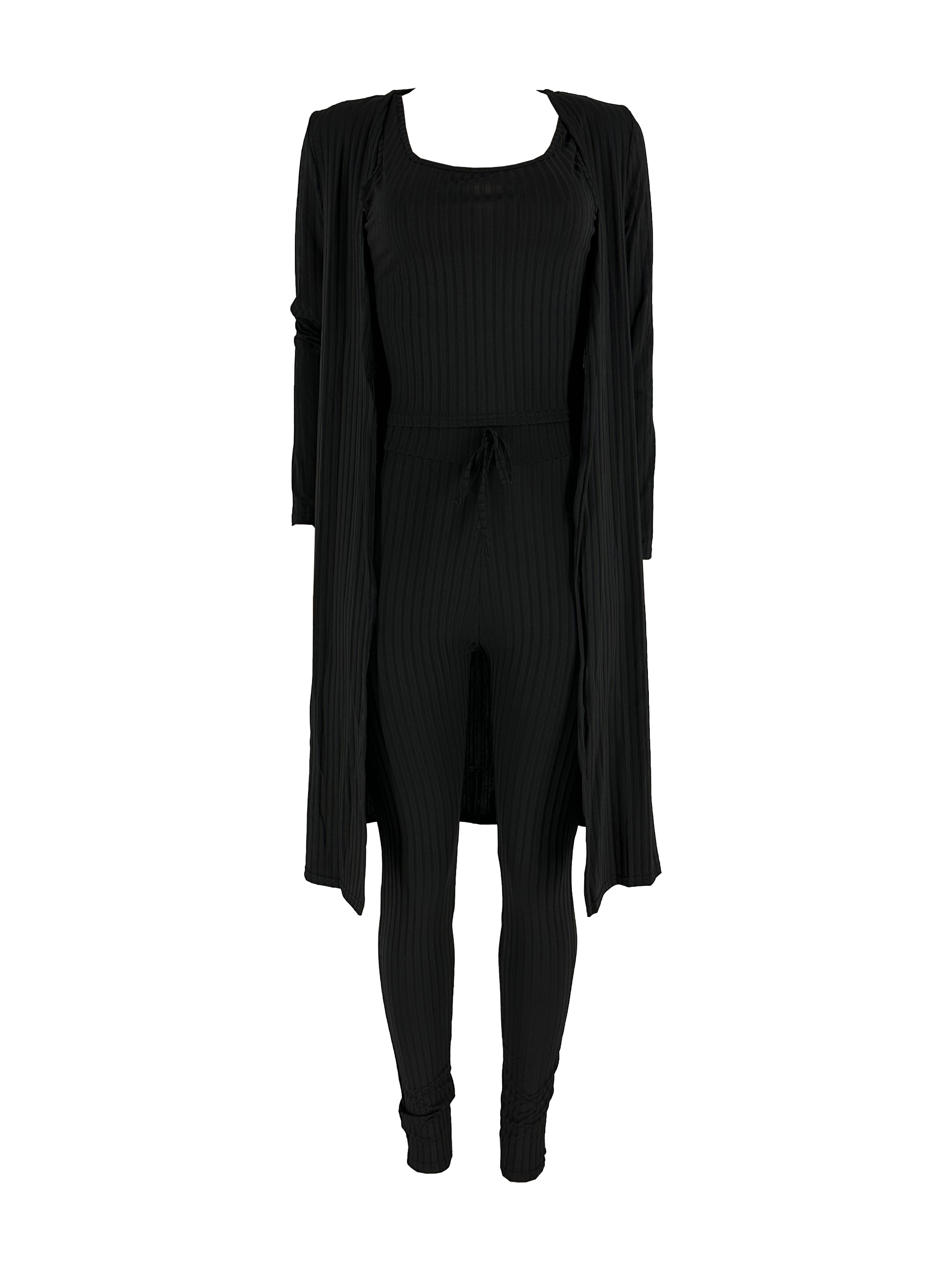 Women 3 Piece Wide Leg Pants Set Casual Long Sleeve Jacket Cardigan With Solid Tank Pants Set Dinner Suit Women