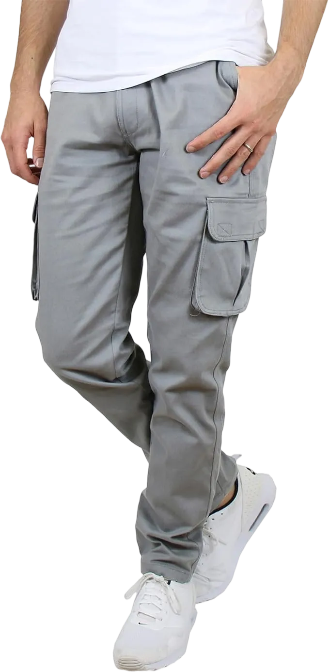 Men's Flex Stretch Cotton Cargo Pants