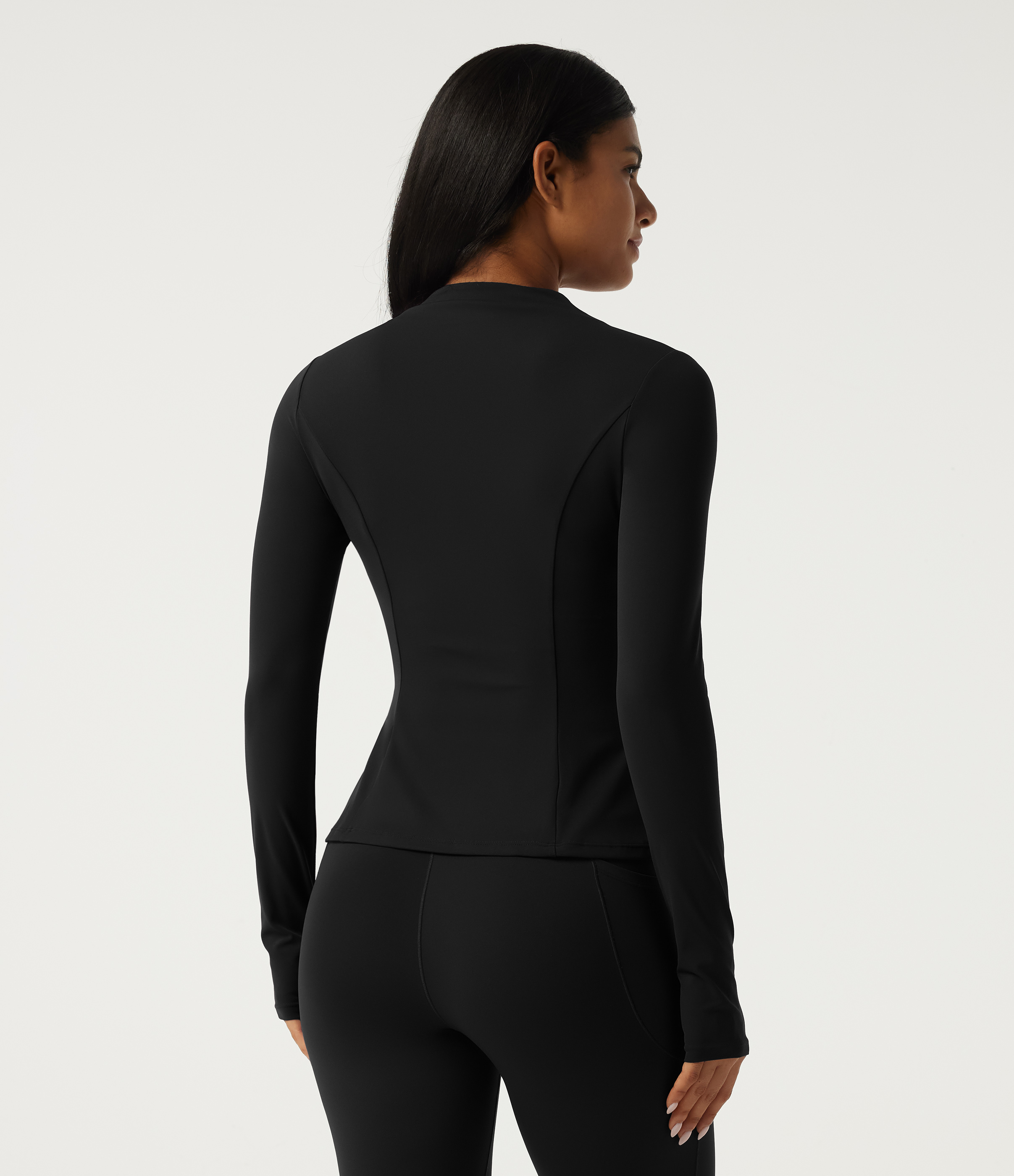 Halara UltraSculpt™ Stand Collar Long Sleeve Yoga Track Jacket